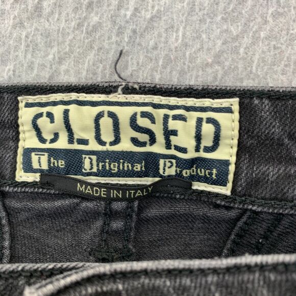 Closed Jeans Size 28 The Original Product Arizona Stretch Moto Ankle Zip Jeans - Picture 11 of 16